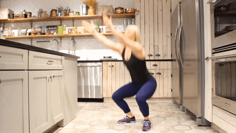 2 Minute Workouts in the Kitchen